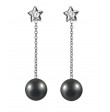 Little pearly star earrings