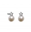 my pearly star earrings