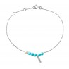 Bracelet Blue Rosary