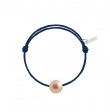 Baby pearly perle rose cordon bleu marine