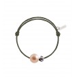 Baby flower perle rose cordon kaki