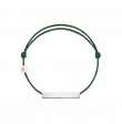 La Plaque cordon vert sapin