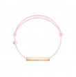 La Plaque cordon baby rose
