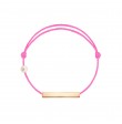 La Plaque cordon rose ruschia