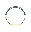 La Plaque cordon vert sapin