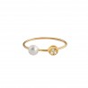 Mini Diamond Moon Ring