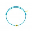 Gold Skull cordon turquoise