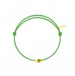 Gold Skull cordon vert pop