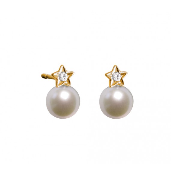 My Pearly Star Earrings