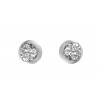 Diamond Moon Studs
