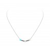 Blue Bamboo necklace