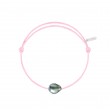 Bracelet Raw cordon baby rose