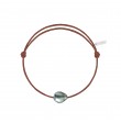 Bracelet Raw cordon chocolat