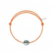 Bracelet Raw cordon mandarine