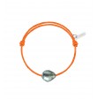 Bracelet Raw cordon mandarine