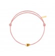 Gold Skull cordon rose poudré