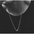 Collier Bolt perle de Tahiti